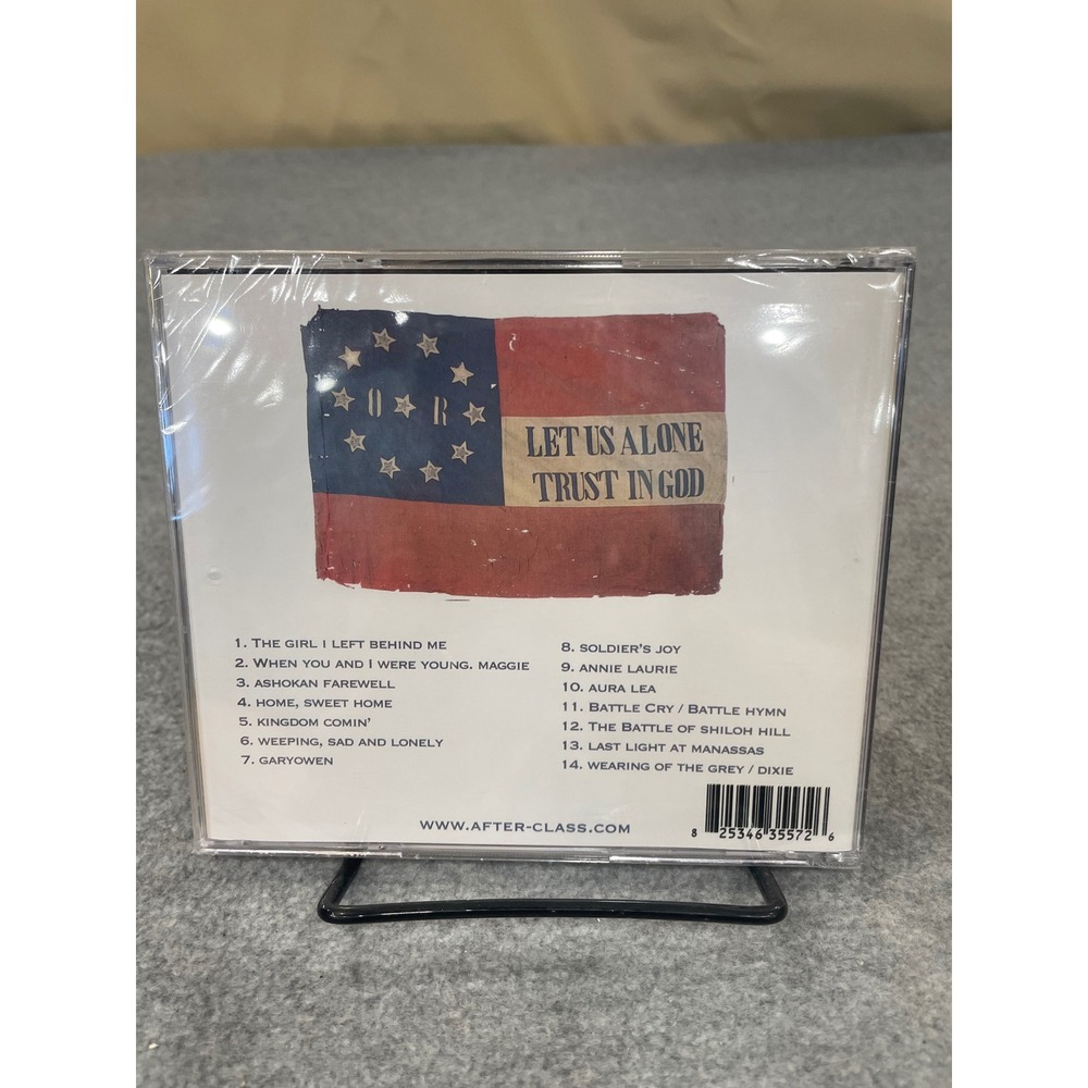 Let Us Alone Trust In God CD Civil War Era American Flag Music Album - Picture 2 of 2